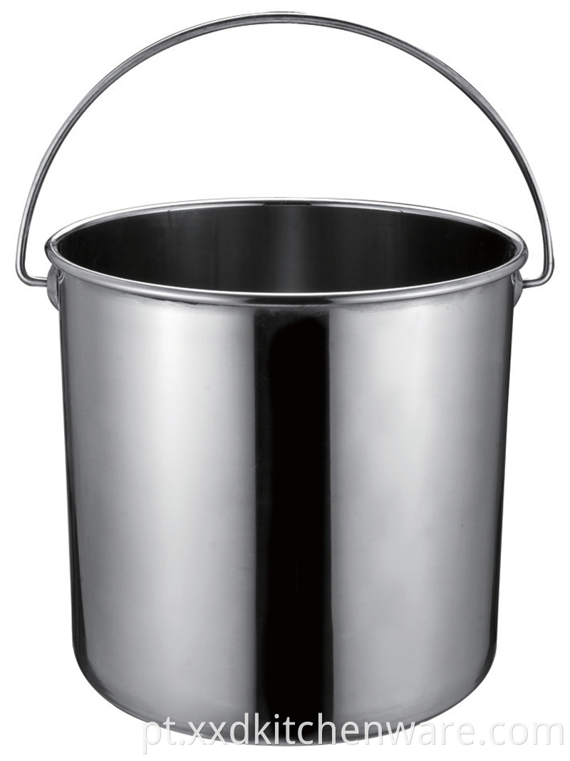 Extra Large Stainless Steel Bucket